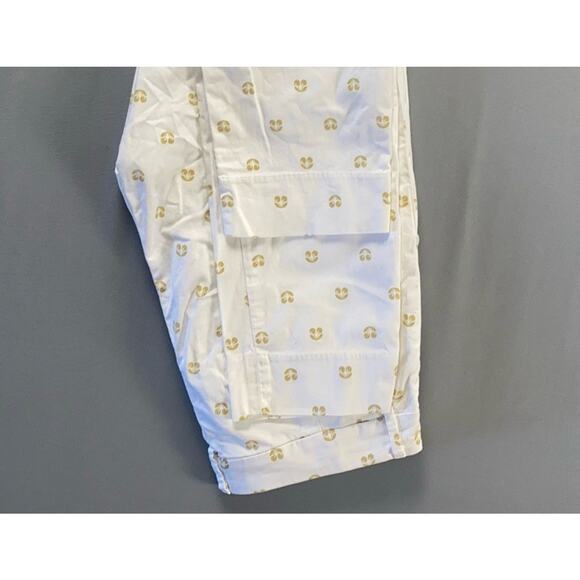 Mason's Jaqueline Capri 100% Cotton Chino Pants. Cherry Print, Tag 42. EUC!! - Picture 3 of 9